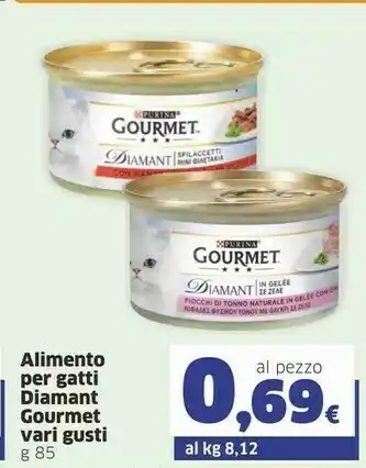 Sigma Purina Gourmet Diamant Alimento Per Gatti offerta