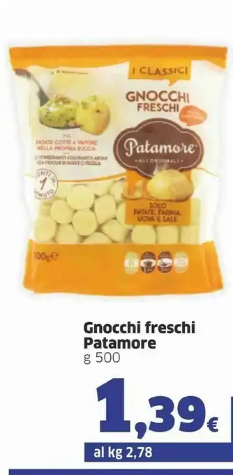 Sigma Patamore - Gnocchi Freschi 500 G(ml) offerta