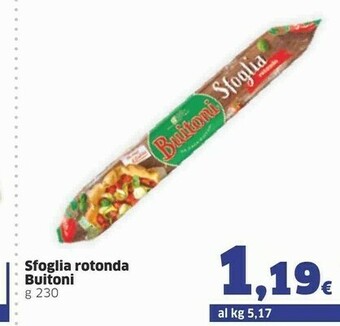 Sigma Buitoni La Sfoglia Rotonda 230 G(ml) offerta