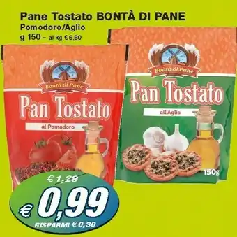 Prix Quality Bonta Di Pane Pane Tostato offerta