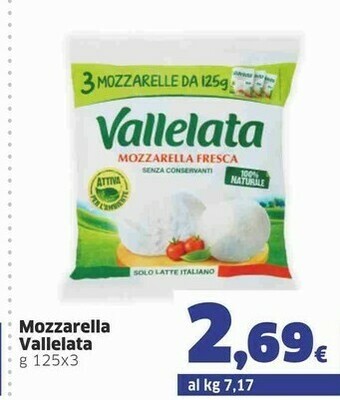 Sigma Vallelata Mozzarella Fresca offerta