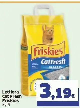 Sigma Purina Lettiera Cat Fresh Classic offerta