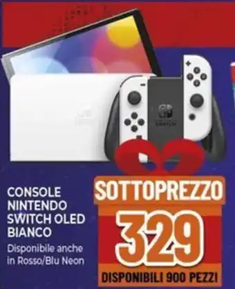 Expert CONSOLE NINTENDO SWITCH OLED BIANCO offerta