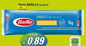 Prix Quality Barilla Spaghetti N.5 1000 G(ml) offerta