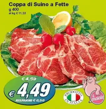 Prix Quality Coppa Di Suino A Fette offerta