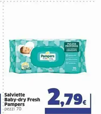 Sigma Pampers Salviette Baby-dry Fresh offerta