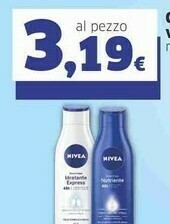 Sigma Nivea Crema Corpo offerta
