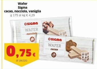 Sigma Wafer offerta