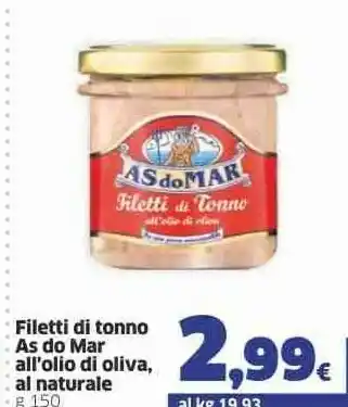Sigma Asdomar Tonno offerta