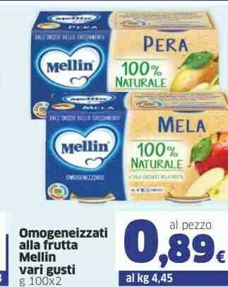 Sigma Mellin Omogeneizzati offerta