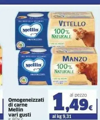 Sigma Mellin Omogeneizzati offerta