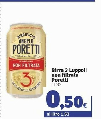 Sigma Angelo poretti Birra offerta