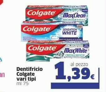 Sigma Colgate Dentifricio offerta