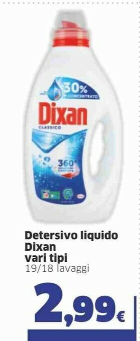 Dixan Detersivo lavatrice