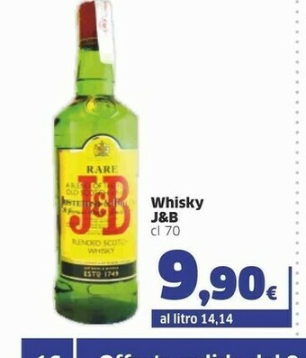 Sigma J&b Whisky offerta