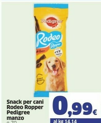 Sigma Pedigree Cibo per cani offerta
