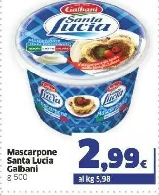 Sigma Galbani Mascarpone offerta