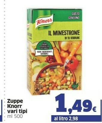 Sigma Knorr Minestrone offerta