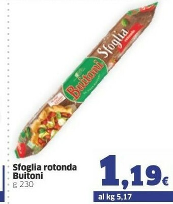 Sigma Buitoni Pasta sfoglia offerta