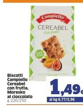 Sigma Campiello Cereabel Con Frutta offerta