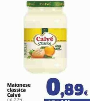 Sigma Calvè Maionese offerta