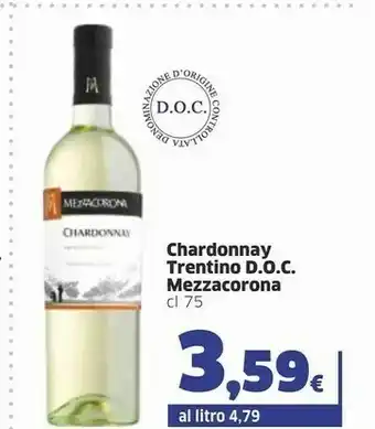 Sigma Mezzacorona Chardonnay offerta
