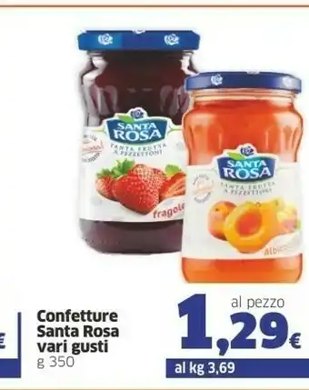 Sigma Santa rosa Fragole 350 G(ml) offerta