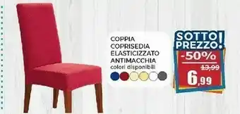 Coppia Coprisedia Elasticizzatoo Antimacchia