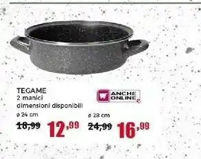 Tegame 2 Manici