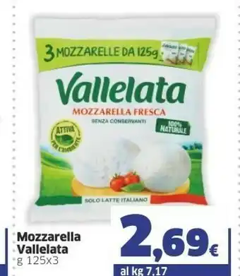 Sigma Vallelata Mozzarella offerta