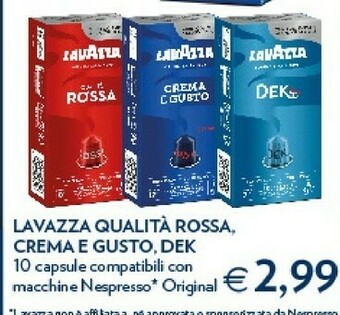 Despar Lavazza Crema E Gusto offerta