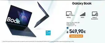 Unieuro Samsung Galaxy Book , 15.6”, Windows 10, Intel Core I3, 8 GB RAM, 256 GB SSD, Denim Blue offerta