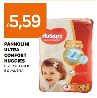 Ekom PANNOLINI ULTRA COMFORT HUGGIES offerta