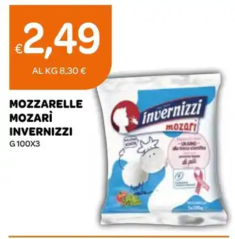 MOZZARELLE MOZARİ INVERNIZZI g 100 x 3