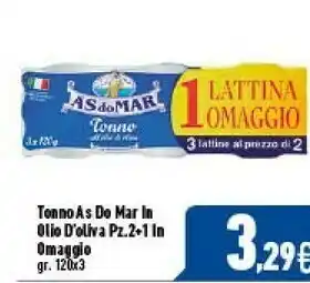 C+C Italmarket Asdomar Tonno In Olio D'oliva offerta