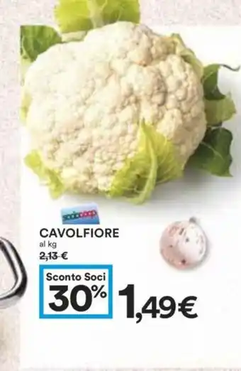 Coop CAVOLFIORE offerta