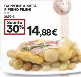 Coop CAPPONE A METÀ RIPIENO FILENI offerta