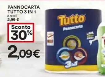 Coop PANNOCARTA TUTTO 3 IN 1 offerta