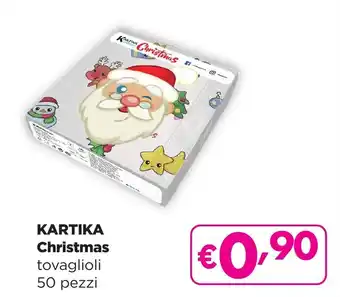 KARTIKA Christmas tovaglioli 50 pezzi