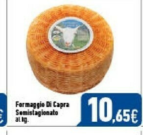 C+C Italmarket Formaggio Di Capra Semistagionato offerta