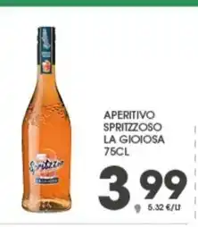 Despar APERITIVO SPRITZZOSO LA GIOIOSA offerta