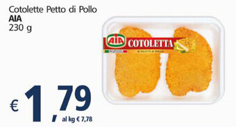 Alter Discount AIA Cotolette Petto di Pollo 230 g offerta