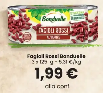 Fagioli Rossi Bonduelle 3 x 125 g