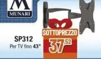 Expert SP312 Per TV fino 43" offerta