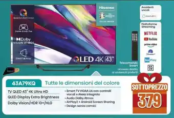 TV QLED 43" 4K Ultra HD