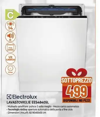 Electrolux LAVASTOVIGLIE EES48405L