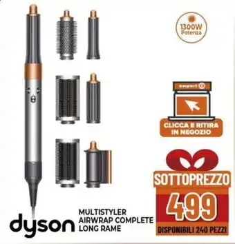 Expert dyson MULTISTYLER AIRWRAP COMPLETE LONG RAME offerta