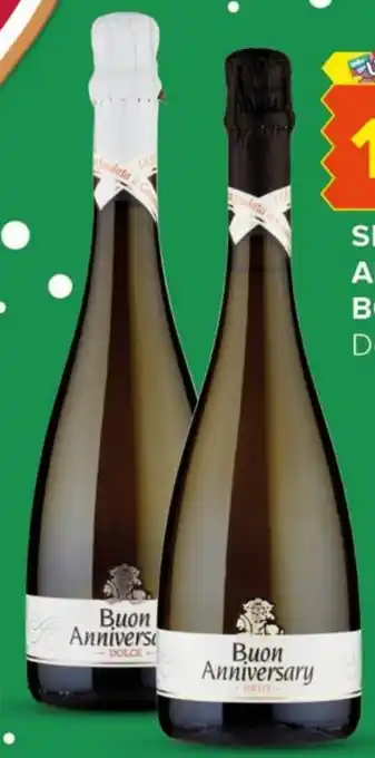 Tigre SPUMANTE ANNIVERSARY BOSCA Dolce/Brut cl 75 offerta