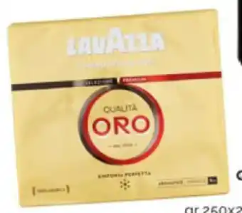 Mercatò CAFFÈ QUALITÀ ORO LAVAZZA gr. 250x2 offerta