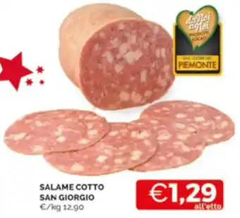 Mercatò SALAME COTTO SAN GIORGIO offerta
